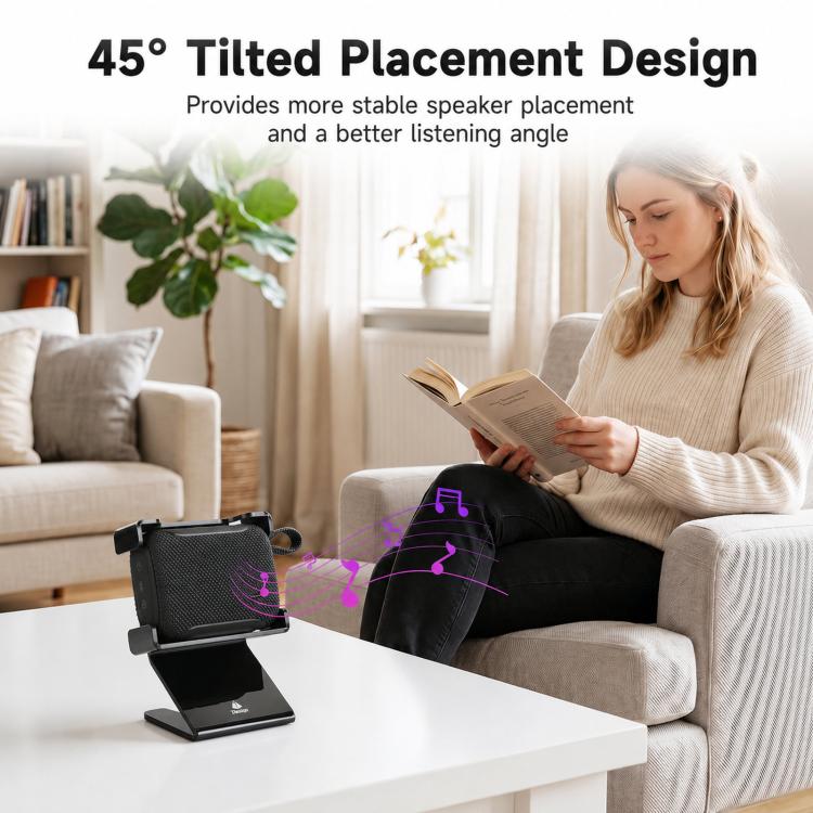 Supporto da tavolo in acrilico TXEsign per altoparlanti JBL GO 5 / 4 / 3