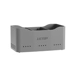 Hub di ricarica parallela LKTOP da 65 W per batterie DJI Mini 5 Pro / Mini 4 Pro / Mini 3 Pro, con 3 alloggiamenti per ricarica rapida simultanea., 65W 3-Bay