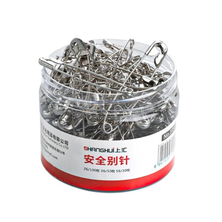 Spille di sicurezza per abiti rinforzate SHANGHUI, graffette extra large in acciaio inossidabile, 180pcs /Set