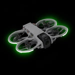 Kit di strisce LED per volo notturno DJI Avata 360 RCSTQ con 3 livelli di luminosità e lampada di sicurezza ricaricabile.