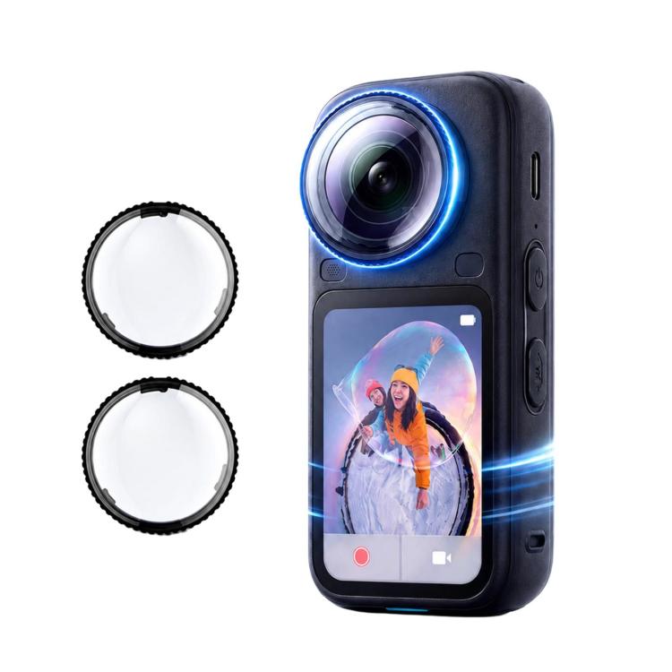 Protezione per obiettivo Insta360 X6 PC, tappo per obiettivo ad alta definizione antigraffio., PC