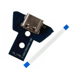 Kit di modifica per la riparazione della porta di ricarica USB-C/Type-C del controller PS4 (JDS-040/050/055), No Cable, with Cable