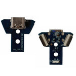 Kit di modifica per la riparazione della porta di ricarica USB-C/Type-C del controller PS4 (JDS-040/050/055), No Cable, with Cable