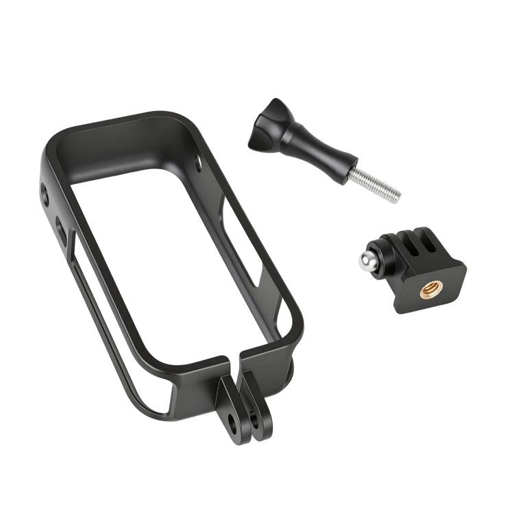 Custodia protettiva antiurto per la gabbia del telaio Insta360 X6 con adattatore di montaggio da 1/4 di pollice., PVC Cage