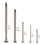 Kit assortimento di chiodi per appendere quadri, 350 pezzi/scatola, 5 misure, set di chiodi per ferramenta
