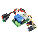 Regolatore di velocità PWM per motore CC 6V / 12V / 24V, con funzione avanti/indietro e pulsanti.