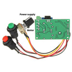 Regolatore di velocità PWM per motore CC 6V / 12V / 24V, con funzione avanti/indietro e pulsanti.