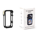 Gabbia per fotocamera Insta360 X6 in lega di alluminio con telaio metallico a sgancio rapido magnetico e attacco a slitta., Aluminum Alloy  Cage