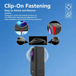 Protezioni per obiettivo a scatto in PMMA ad alta trasparenza per DJI Osmo 360 II / Osmo 360., Regular Version, Premium AR Coated