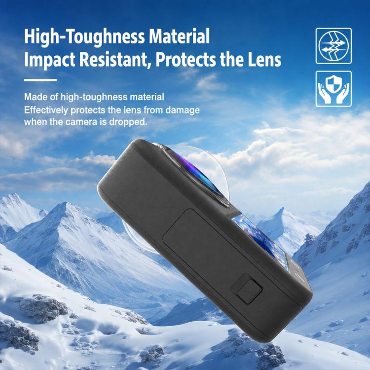 Protezioni per obiettivo a scatto in PMMA ad alta trasparenza per DJI Osmo 360 II / Osmo 360., Regular Version, Premium AR Coated