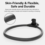 Supporto da collo in silicone per action camera, flessibile, con rotazione a 360 gradi per visuale in prima persona., Full Kit, Standard Kit, Basic Kit