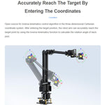 WAVESHARE 3+1 DOF High-Torque Serial Bus Servo Desktop Robotic Arm Kit Supports Flexible Expansion Wireless Control, US Plug, UK Plug, EU Plug