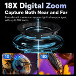 WD07 Doppia fotocamera anteriore e posteriore da 75 MP, Wi-Fi, fotocamera digitale HD, sensore CCD per selfie, videocamera mirrorless 5K