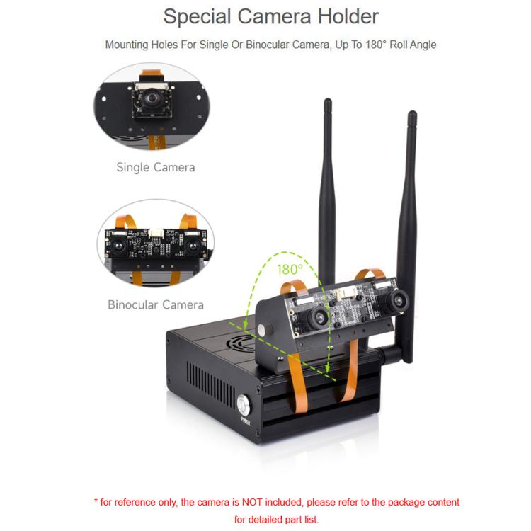 Custodia in lega di alluminio Jetson Orin con supporto per fotocamera, 34998
