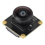Fotocamera IMX378-190 da 12,3 MP con obiettivo fisheye, campo visivo di 190 gradi e otturatore rolling shutter per schede della serie Raspberry Pi., WAVESHARE 34709