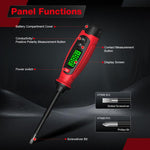 Tester di tensione digitale a forma di cacciavite, 3V-500V CA, rilevatore di tensione senza contatto a penna, HABOTEST  HT95B-PH1, HABOTEST  HT95B-SL5