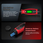 Tester di tensione digitale a forma di cacciavite, 3V-500V CA, rilevatore di tensione senza contatto a penna, HABOTEST  HT95B-PH1, HABOTEST  HT95B-SL5