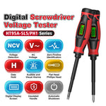 Tester di tensione digitale a forma di cacciavite, 6V-390V CA, rilevatore di tensione senza contatto a penna, HABOTEST HT95A-SL5, HABOTEST HT95A-PH1