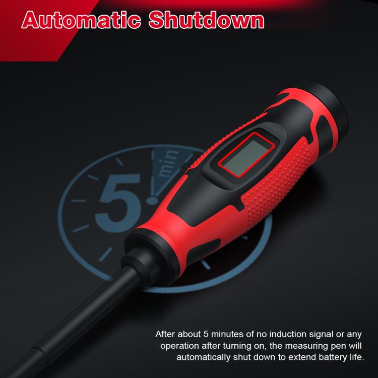 Tester di tensione digitale a forma di cacciavite, 6V-390V CA, rilevatore di tensione senza contatto a penna, HABOTEST HT95A-SL5, HABOTEST HT95A-PH1