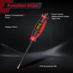 Tester di tensione digitale a forma di cacciavite, 6V-390V CA, rilevatore di tensione senza contatto a penna, HABOTEST HT95A-SL5, HABOTEST HT95A-PH1
