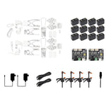 WAVESHARE SO-ARM100 Braccio robotico open-source a 6 assi con servo bus ad alta coppia, US Plug, UK Plug, EU Plug
