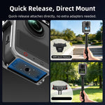 Gabbia protettiva per obiettivo e cornice per fotocamera DJI Osmo 360 II Flymile