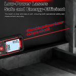 Misuratore di distanza laser con doppia livella elettronica, strumento di misurazione laser digitale ad alta precisione, HABOTEST HT7050-50M, HABOTEST HT7050-80M, HABOTEST HT7050-120M