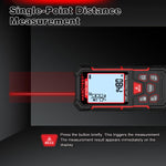 Misuratore di distanza laser con doppia livella elettronica, strumento di misurazione laser digitale ad alta precisione, HABOTEST HT7050-50M, HABOTEST HT7050-80M, HABOTEST HT7050-120M
