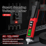 Penna tester di tensione digitale senza contatto HABOTEST 12V-1000V CA, rilevatore di tensione digitale, HT102B