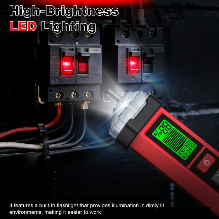 Penna tester di tensione digitale senza contatto HABOTEST 12V-1000V CA, rilevatore di tensione digitale, HT102B