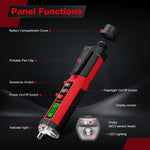 Penna tester di tensione digitale senza contatto HABOTEST 12V-1000V CA, rilevatore di tensione digitale, HT102B