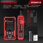 HABOTEST HT806TR Localizzatore di cavi di rete 2 in 1 e multimetro anti-interferenza