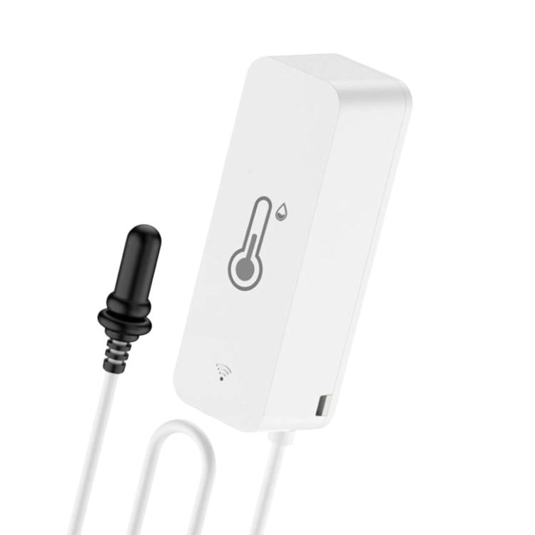Misuratore di temperatura e umidità wireless intelligente Tuya, Wifi No Screen & Probe, Zigbee No Screen & Probe, Wifi No Screen With Probe, Zigbee Wifi No Screen With Probe