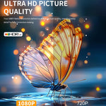 Proiettore portatile WiFi HY300proMax per Android, con funzione di proiezione HD wireless per dispositivi mobili., US Plug, EU Plug, UK Plug, AU Plug