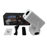 Videoproiettore HD portatile C360 Home Mini con altoparlante integrato, US Plug, EU Plug, AU Plug, UK Plug