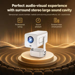 Videoproiettore HD portatile C360 Home Mini con altoparlante integrato, US Plug, EU Plug, AU Plug, UK Plug