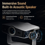 YM05 1080P Home Auto Focus Projector HD 4K Supported Projector, US Plug, EU Plug, UK Plug, AU Plug