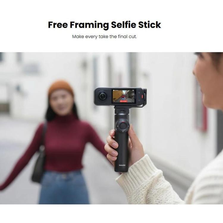 Per Insta360 X5 Original, selfie stick con cornice gratuita