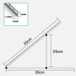 Aluminum Alloy Adjustable Triangle Solar PV Bracket, 22 inch, 28 inch, 45 inch