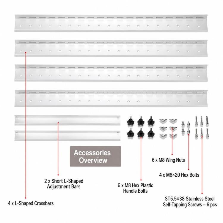 Aluminum Alloy Adjustable Triangle Solar PV Bracket, 22 inch, 28 inch, 45 inch