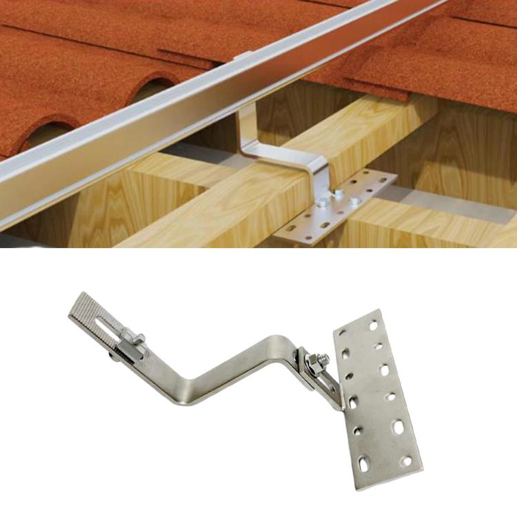 Stainless Steel Adjustable Solar PV Hook, PV Hook