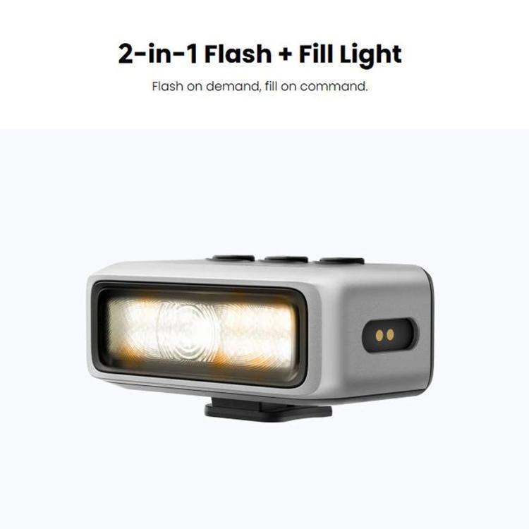Flash 2 in 1 originale + luce di riempimento per Insta360 Ace Pro 2