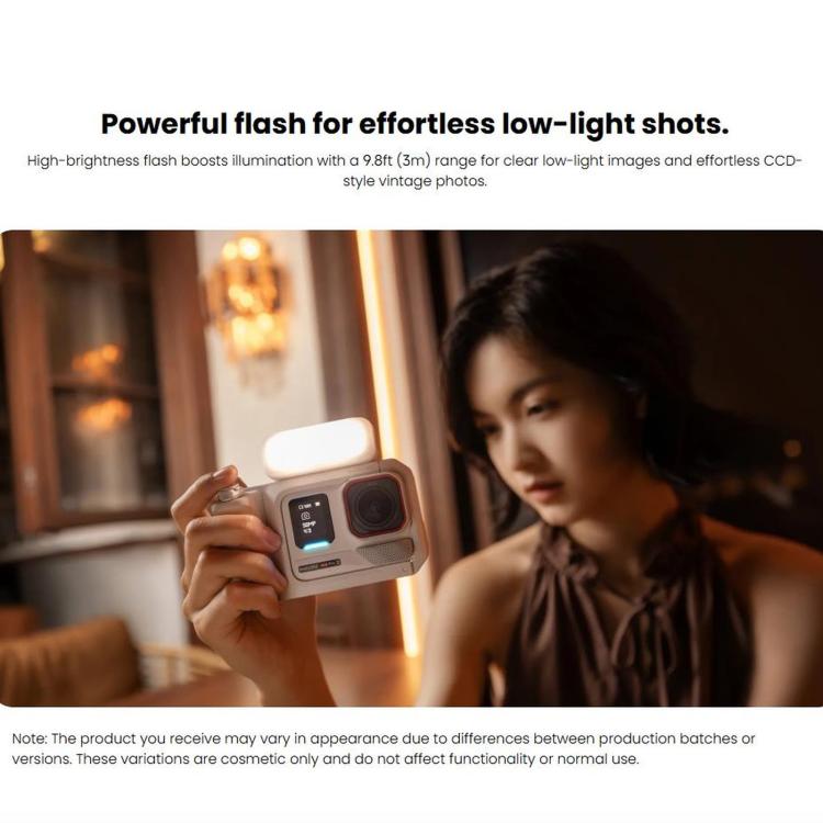 Flash 2 in 1 originale + luce di riempimento per Insta360 Ace Pro 2
