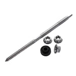 Stainless Steel Double-End Screw Solar PV Bracket Accessory, Double-End Screw