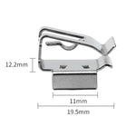 Solar PV Panel Wire Clip Photovoltaic Cable Clamp, 90 Degree
