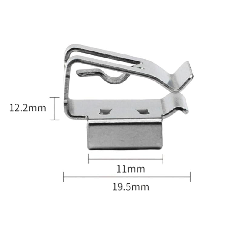 Solar PV Panel Wire Clip Photovoltaic Cable Clamp, 90 Degree