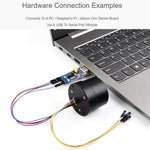 Waveshare Q43 NEO-F9P-15B Multi-Constellation Multi-Band GNSS RTK Centimeter-Level Positioning Module, 35110