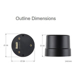 Waveshare Q43 NEO-F9P-15B Multi-Constellation Multi-Band GNSS RTK Centimeter-Level Positioning Module, 35110