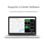 Waveshare Q43 NEO-F9P-15B Multi-Constellation Multi-Band GNSS RTK Centimeter-Level Positioning Module, 35110