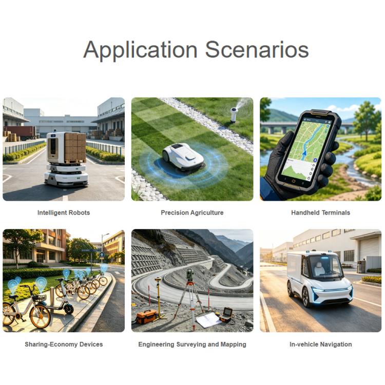 Waveshare Q43 NEO-F9P-15B Multi-Constellation Multi-Band GNSS RTK Centimeter-Level Positioning Module, 35110
